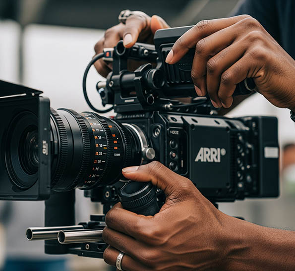 Production audiovisuelle à Dakar