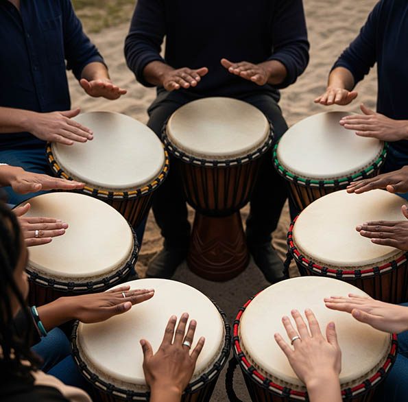 team building Percussion africaine dakar